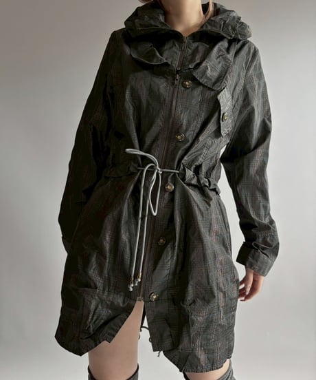 【USED】 Design Nylon Coat / 251115-028