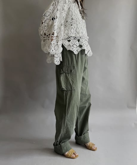 【RE;CIRCLE】 RE Crochet Kirikae Top / 230330-016