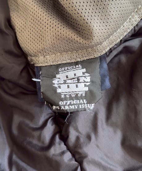 【USED】 U.S Army ECWCS Level7 Primaloft Parka Over Dyed Black MIDIUM-REGULAR /BOSTON/ 251222-002