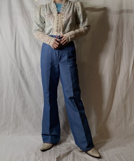 【USED】  Long Sleeve Lace Shirt/210310-027