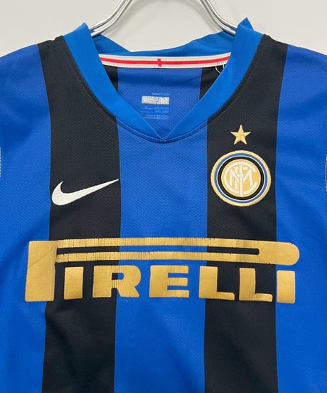 【USED】 Nike 08~09's INTER Soccer Shirt / 250607-008