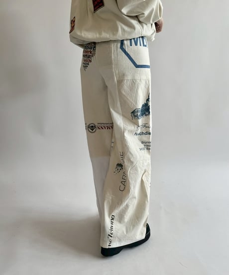 【RE;CIRCLE】 Re Eco Bag Easy Pants /  250417-013
