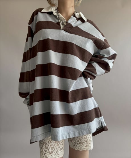 【USED】 Rugby Shirt / 260228-001