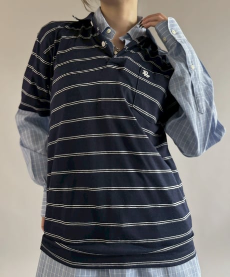 【USED】 Christian Dior H/S Knit Polo Shirt / 260321-008