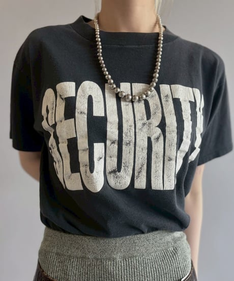 【USED】 Made in USA 100%OATS SECURITY T-Shirt / 260523-015