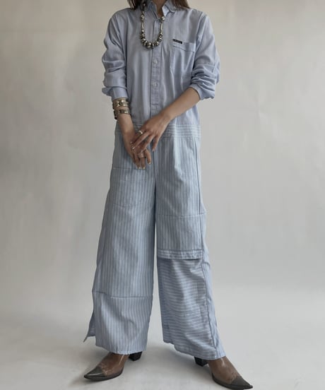 【RE;CIRCLE】 RE Shirt Jumpsuits / 220630-015