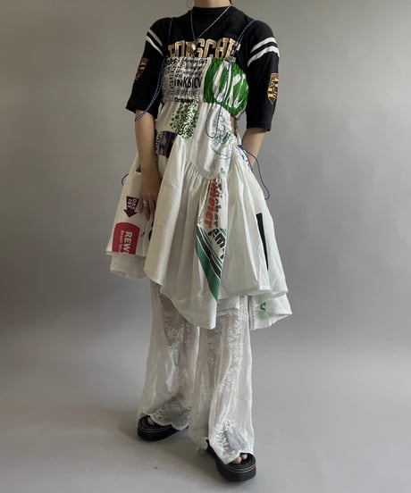 【RE;CIRCLE】RE Eco-Friendly Bag Code Camisole Middle One-piece / 240613-004