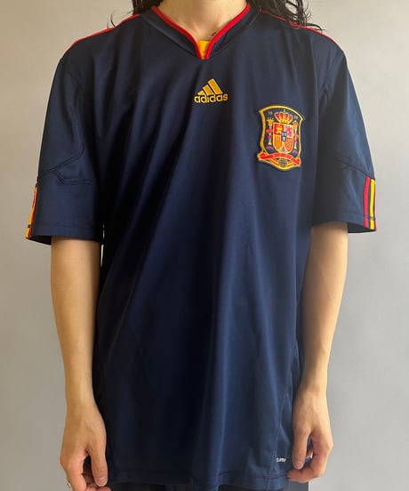 【USED 】adidas SPAIN  Soccer Shirt /240603-005