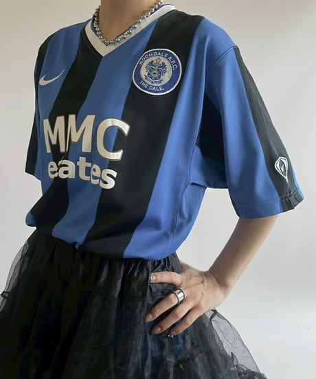 【USED】 08~09's Nike Rochdale Soccer Shirt / 250712-002