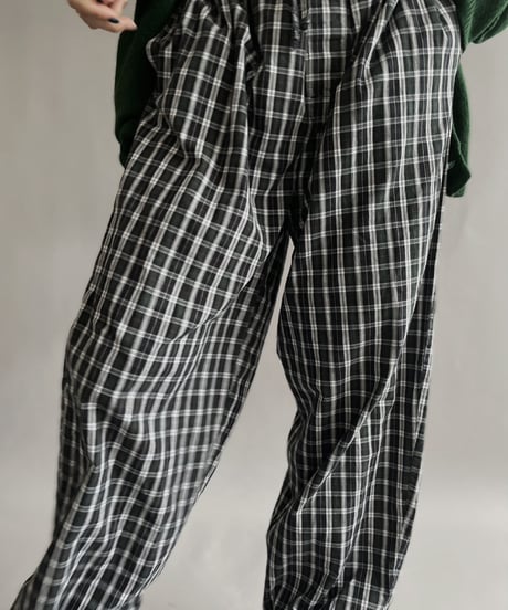 【USED】  Checked Pants / 221105-009