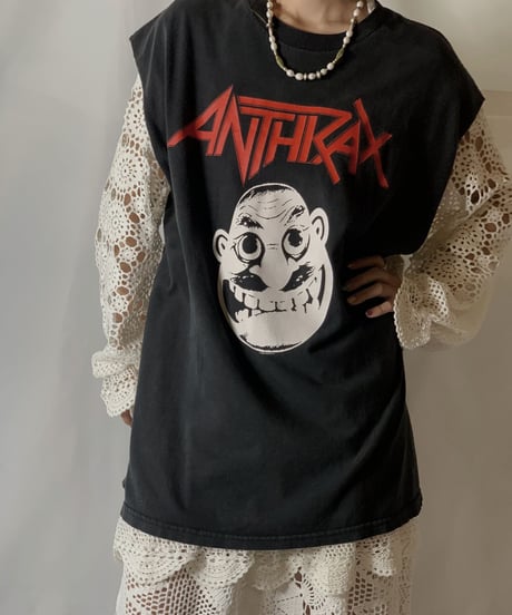 【USED】 N/S T-shirt ANTHRAX/210801-048