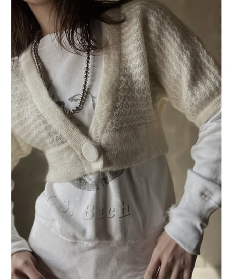 【USED】　Knit Short Cardigan/ 220220-033
