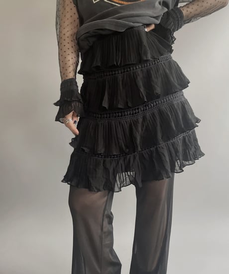 【USED】 Tiered Lace One-piece / 230624-009
