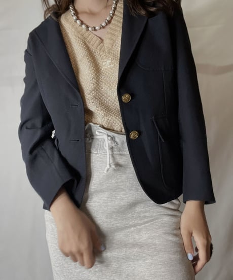 【USED】  Tailored Jacket①/211014-041