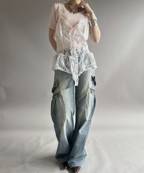 【USED】 Leotard Top / 260516-018
