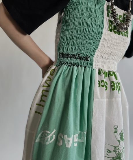 【RE;CIRCLE】RE Eco-Friendly Bag Camisole One-piece / 220512-017