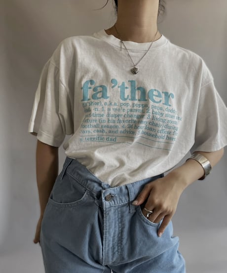 【USED】 S/S Father T-shirt / 230603-012