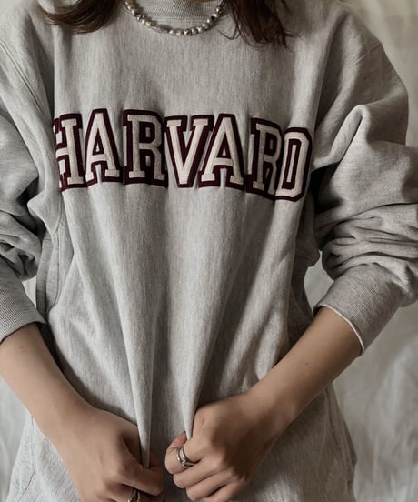 【USED】 80's USA Champion Reverse Weave HARVARD/210324-005