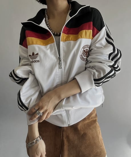 【USED】80s adidas Jersey Top /240224-016