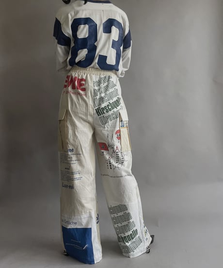 【RE;CIRCLE】RE Eco-Friendly Bag Rraw Cord Pants / 230427-005