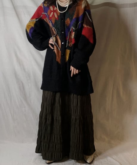 【USED】Cotton Long Skirt/210303-023