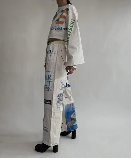 【RE;CIRCLE】 RE Eco-Friendly Bag Straight Pants / 220825-001