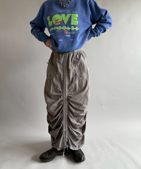 【USED】 Drawstring design Skirt / 250920-011