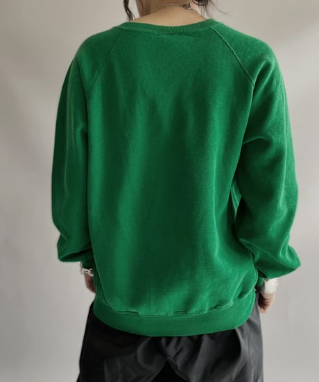 【USED】 Made in USA Lee Raglan Sleeve OLD English Sweat  / 231202-006