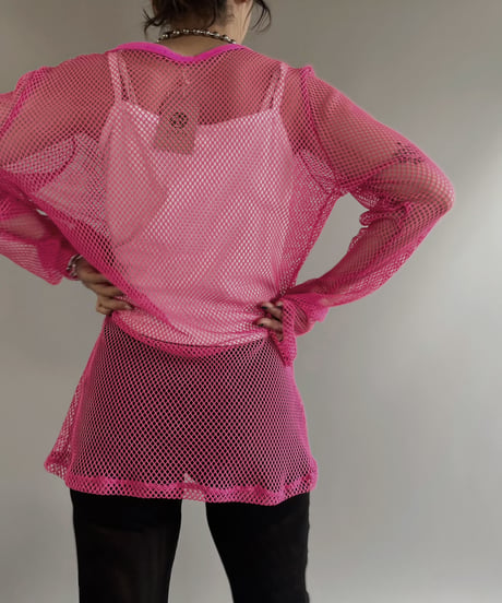 【USED】  L/S Mesh Top / 230701-026