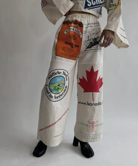 【RE;CIRCLE】 RE Eco-Friendly Bag Straight Pants / 220825-010