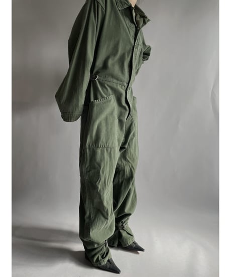 【USED】 Army Cotton Coverall  / 221203-025