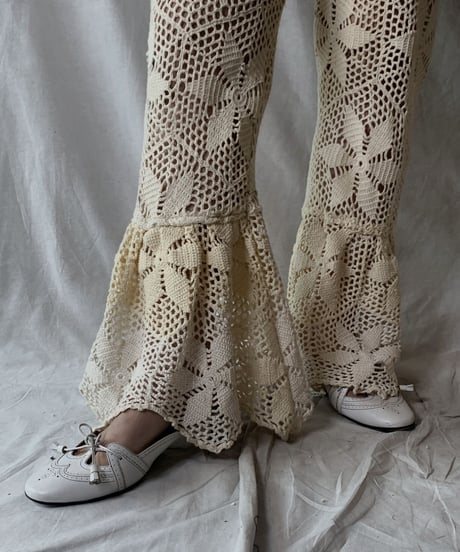 【RE;CIRCLE】 RE Crochet Pants②/210512-014