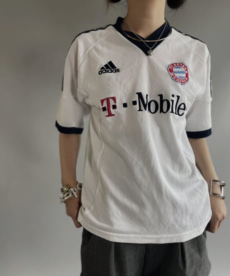 【USED】 adidas FC BAYERN S/S Soccer T-Shirt / 230629-004