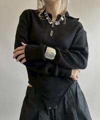 【RE;CIRCLE】 RE Rib Knit Leotard Top / 261001-003