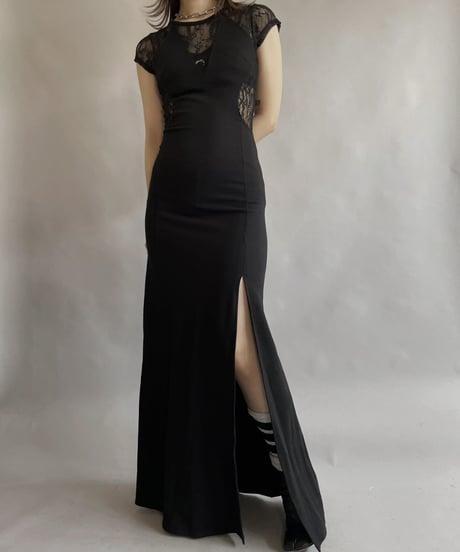 【USED】 Sheer Poly One-piece / 230520-025