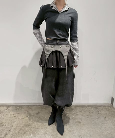 【RE;CIRCLE】 RE Suit Pants/ 260219-027