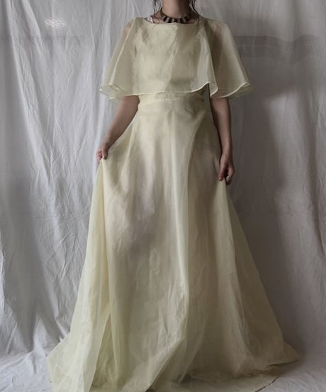 【USED】 Dot Patterned See-through N/S Dress/210714-032
