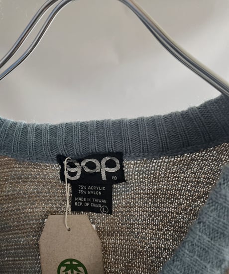 【USED】 OLD GAP Argyle Knit / 231028-011