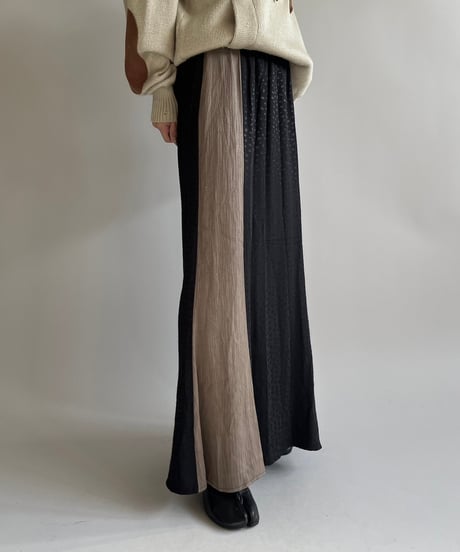 【USED】 Made in USA Pattern Long Skirt /250118-007