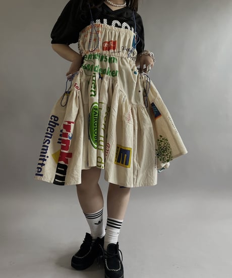 【RE;CIRCLE】RE Eco-Friendly Bag Code Camisole Middle One-piece / 240516-030