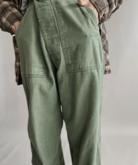 【USED】 Army Pants Khaki / 221210-001
