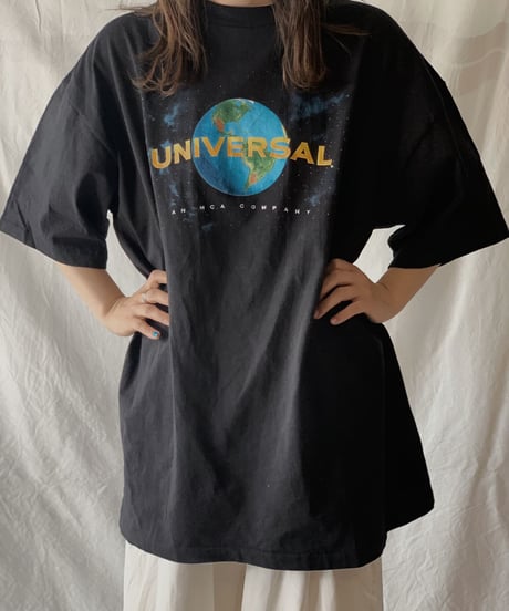 【USED】S/S T-shirt UNIVERSAL /210602-018