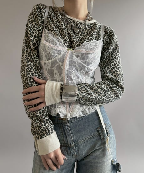 【USED】 Lace Corset Camisole / 260509-012