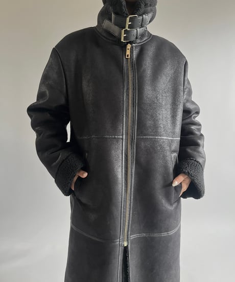【USED】 ZEN Fake Leather Coat/250125-008