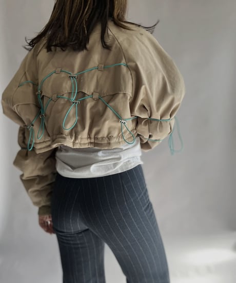 【RE;CIRCLE】 RE Draw Code Short Down Jacket / 230126-006