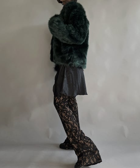 【USED】LANSHIFEI Fake Fur Jacket / 240101-007