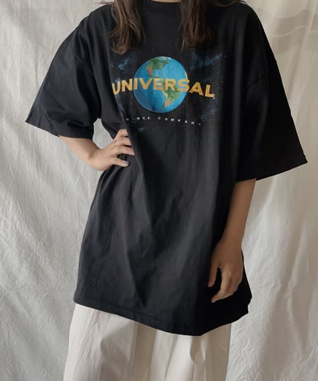 【USED】S/S T-shirt UNIVERSAL /210602-018