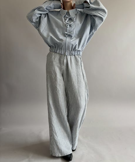 【USED】 Stripe Pajama Pants /260319-002