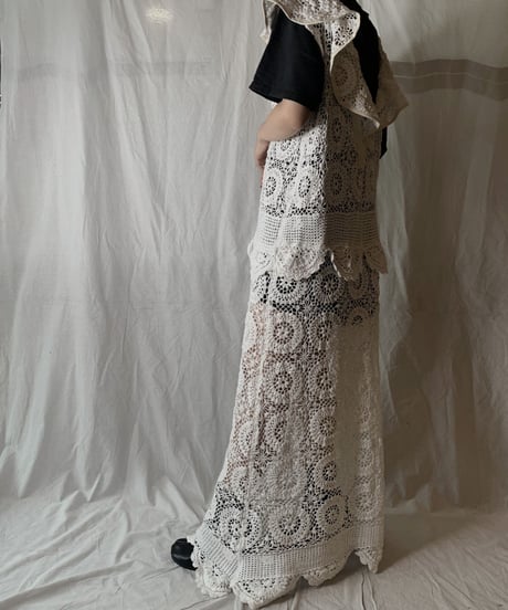 【RE;CIRCLE】 RE Lace N/S One-piece⑤/210714-009