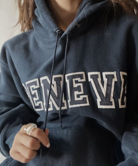 【USED】  Champion Reverse Weave Hoodie GENEVA/211116-035